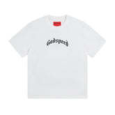 White & Beige Street Vintage Washed T-Shirt (Crafted Print) 3019