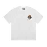 White Street Vintage Washed T-Shirt (Crafted Print) 3076