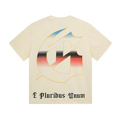 Beige Street Vintage Washed T-Shirt (Crafted Print) 3110
