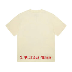 Beige Street Vintage Washed T-Shirt (Crafted Print) 3127