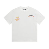 White Street Vintage Washed T-Shirt (Crafted Print) 3136