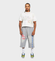 Boredom Kills Collegiate Sweatshorts Grey