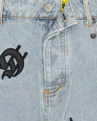 Godspeed Infinity Denim Shorts Blue Boom