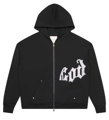 Godspeed OG Logo Sweatsuit V2 Black/Silver Satin