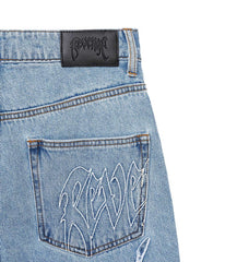 Revenge Web Denim Blue Jeans