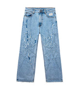 Revenge Web Denim Blue Jeans