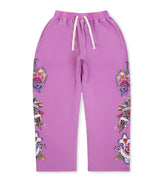 Righteous Risen King Sweatpants Purple