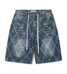 Vale Forever Ironwork Jorts Blue