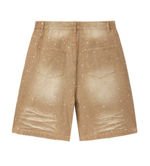 Vale Forever Sandstorm Jorts Tan