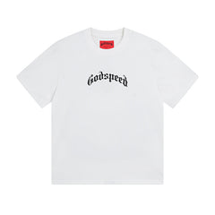 White & Beige Street Vintage Washed T-Shirt (Crafted Print) 3019