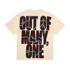 Beige Street Vintage Washed T-Shirt (Crafted Print) 3031