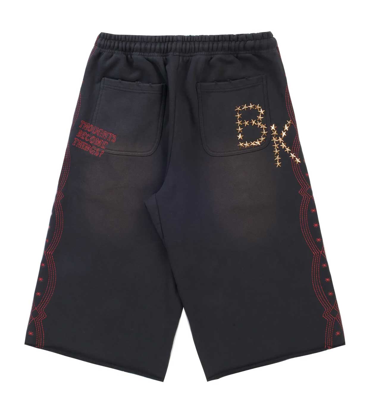 Boredom Kills Collegiate Sweatshorts Vintage Black