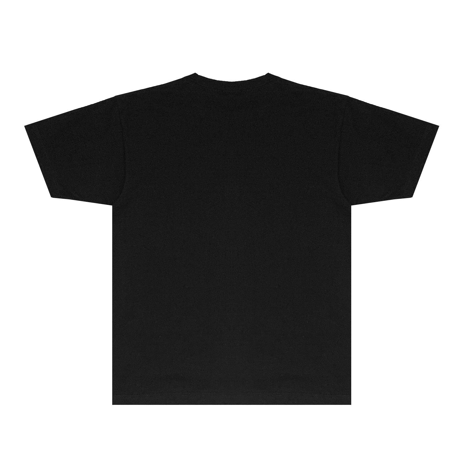 Purple Black Ink Art Character Tee – Vintage Streetwear Graphic T-Shirt PUR001