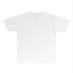 Purple Graffiti Print Short Sleeve T Shirt Streetwear Tee PUR008