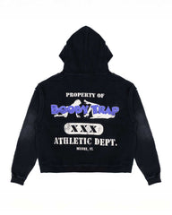 Triple Sevens Trap Reversible Zip Up Hoodie Black
