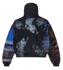 Vale Forever Ether Zip up Hoodie Black