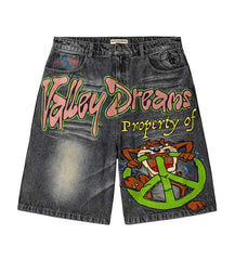 Vale Forever Taz Jean Shorts Black